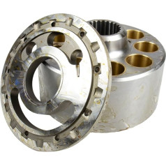 Handok Hydraulic Zylinderblock und Ventilplatte Links kompatibel mit Komatsu HPV112 708-2L-06271