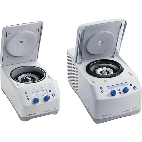 Eppendorf Centrifuge 5425R Mikrozentrifuge mit Rotor FA-24x2 und Keypad, 230V, 50-60Hz, EU Stecker