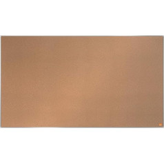 Nobo platekrāna korķa tāfele 1220x690mm Slim Target Frame Self Healing Cork Surface InvisaMount Mounting System Impression Pro Tan 1915416