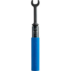 Jonard Tools Twaf 71630 Dinamometriskā uzgriežņu atslēga ar pilnu galvu, 7/16 collu piedziņa, 30 collas/lbs, 6 1/2 collas garums