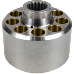 SPINPARTS cilindru bloka rotors, kas ir saderīgs ar Bosch Rexroth A4VG45, A11VG50 R909444947