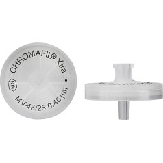 Macherey & Nagel ML-8190 CHROMAFIL Xtra MV Farbkodiert Spritzenvorsatzfilter, 0,45 µm Porendurchm, 25mm Membrandurchm, 400 Stück