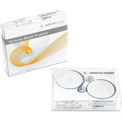 Sartorius Hydrophob PTFE membrānfiltrs, Weiß, Typ 11807, 0,2 µm poren, 25mm Durchmesser, 100 Stück