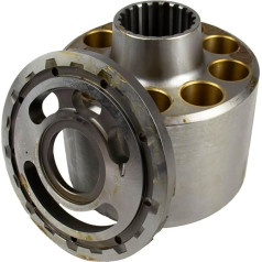 Handok Hydraulic Zylinderblock und Ventilplatte Links kompatibel mit Komatsu HPV55 708-23-06120