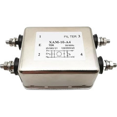 Tinklo filtras XAM-10/20-A4 220V 10A 20A elektromagnetinis filtras(XAM-10-A4 10A)