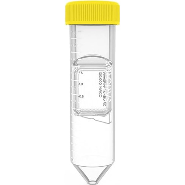 Sartorius Vivaspin Turbo 15 RC SBC Zentrifugalkonzentrator für Regenerierte Cellulose, 50,000 MWCO, 118mm Länge, 12 Stück