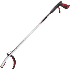 Helping Hand Company Extra Long Litter Picker PRO 127 cm, Heavy Duty Spreader with Ergonomic Handle, Rubbish Grabber, Grab Stick for Adults, Leaf Grabber