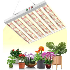 SPF2000 Augu lampa LED pilna spektra augšanas gaisma 200 W 4 x 4 pēdas ar 882 gabaliņiem Sam-sung diodēm, augšanas gaisma augiem, augu gaisma, LED augšanas lampa telpaugiem, dārzeņiem, puķu sēšanai