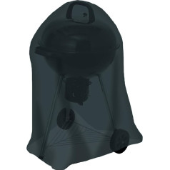 tepro Abdeckhaube Universal für Kugelgrill klein, schwarz (57 x 57 x 85 cm)