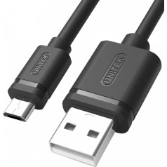 Kabelis usb - microusb 2.0, 1,5 m, m/m; y-c434gbk