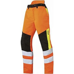 Aizsardzības bikses pret iegriezumiem 0088-399-0107 Protect MS SZ XXL Oranža augstas redzamības STIHL