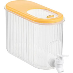 Wasserspender mit Zapfhahn - 4 l Kaltwasserkrug, Getränkespender, Wasserkrug, Desktop-Wasserbehälter für AHome Office