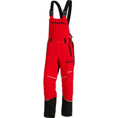 KOX Schnittschutz Latzhose Mistral 3.0 Rot/Gelb