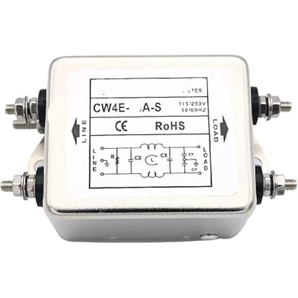 CW4E-3A-60A-S Bolzenschnittstelle einphasiger 220-V-Stromfilter AC-Anti-Interferenz(CW4E-60A-S)