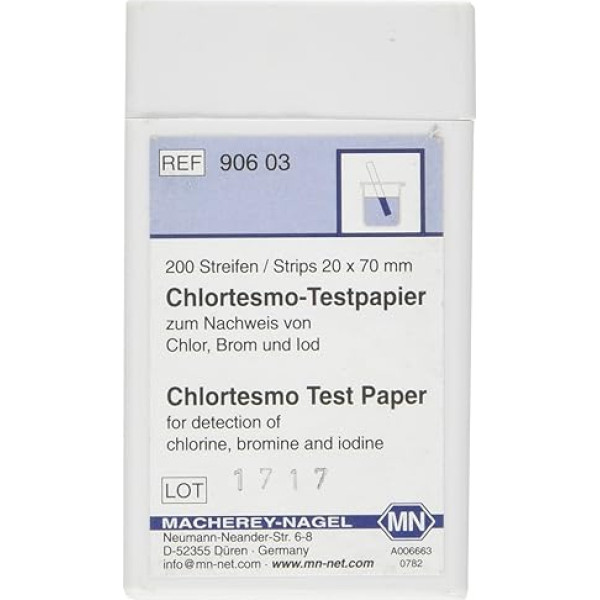 Camlab 1138851 CHLORTESMO sloksnes, 20 mm x 70 mm, 200 gab.