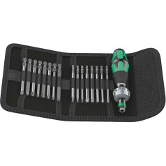 Wera 05051040001 Kraftform Kompakt bitu pārbaudes komplekts KK60 RA