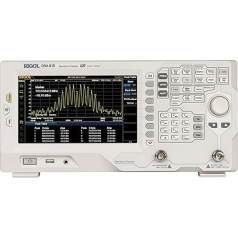 RIGOL DSA815-TG spektra analizators, slaucīšanas tips, 9 kHz ~ 1,5 GHz, izšķirtspējas joslas platums 10 Hz ~ 1 MHz, vidējā trokšņa līmeņa displejs -155 dBm, ar izsekošanas avotu, izvēles EMI testa funkcija