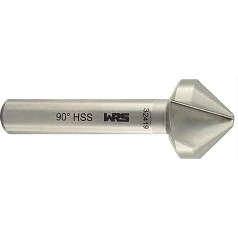 WRS Countersink DIN 335/C, HSS, precīzs dizains, ražots Vācijā, ar 3 griešanas malām, 90° Countersunk leņķis, izmēri Nosaukums: 50,0 mm diametrs