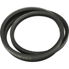 Othmro 1 x Trīsstūra josta Rūpniecības josta AX55 Drive V-Belt Iekšējais apkārtmērs 55 collas Rūpnieciskās jaudas gumijas piedziņas jostas rezerves siksnas pārnesumu siksna virpām Galda zāģi lentzāģi Melns