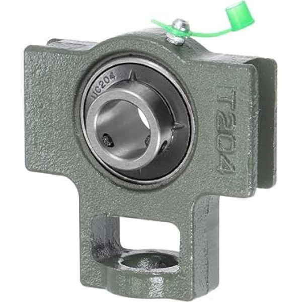 piegādes karte UCT204 Take-Up Block Bearing 20 mm Bore čuguna gultņu vienības komplekta skrūvju vāciņš