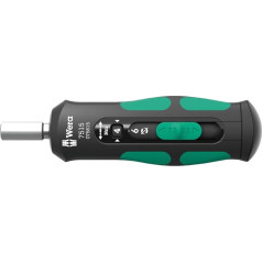 Wera Kraftform Safe-Torque Speed 05075815001 7515 Dinamometriskais skrūvgriezis, 2-6 Nm, 1/4 collas x 2,0-6,0 Nm x 147,5 mm