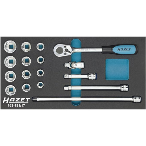 Hazet Werkzeugmodul 163-181/17 Steckschlüssel 3/8