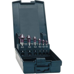 Exact Advancedline Countersink komplekts 90°, diametrs 6,3-20,5 mm, HSS, TiAlN pārklājums, Rotastop vārpsta