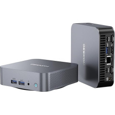 GEEKOM GT13 Pro mini kompiuteris i9 13900H (14C/20T, 24MB, iki 5,4 GHz), mini kompiuteris žaidimams DDR4 32 GB RAM 2TB SSD, NUC i9 mini kompiuteris su USB 4.0/8K UHD/WiFi 6E/2,5 Gbps LAN