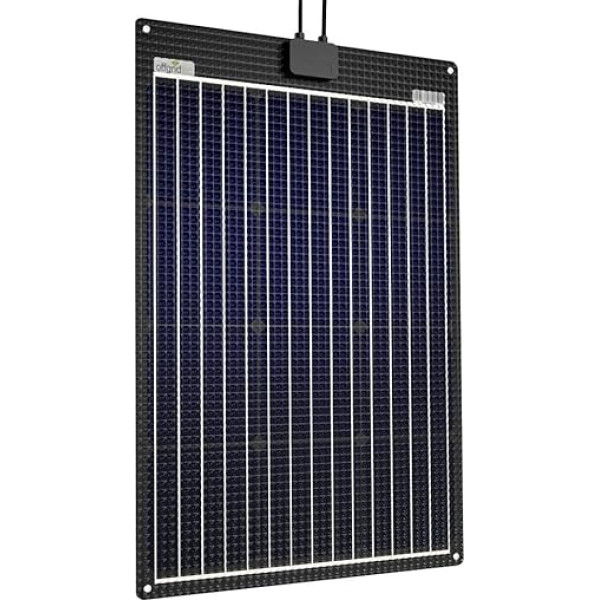 Offgridtec ETFE-AL 60 W daļēji elastīgs 18 V saules bateriju panelis V2