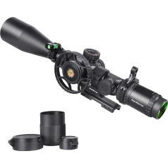 WestHunter Optics WHI Series Hunting Rifle Scope, First Focal Tarpaulin, 30 mm Tactical 1/10 MIL Precision Long Distance Shooting FFP Rifle Scopes | Available in 2 Types with 7 Mounting Options