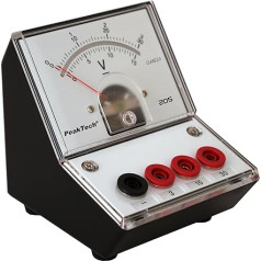 PeakTech P 205 - 06 sprieguma mērītājs Voltmetrs analogais, 3 V