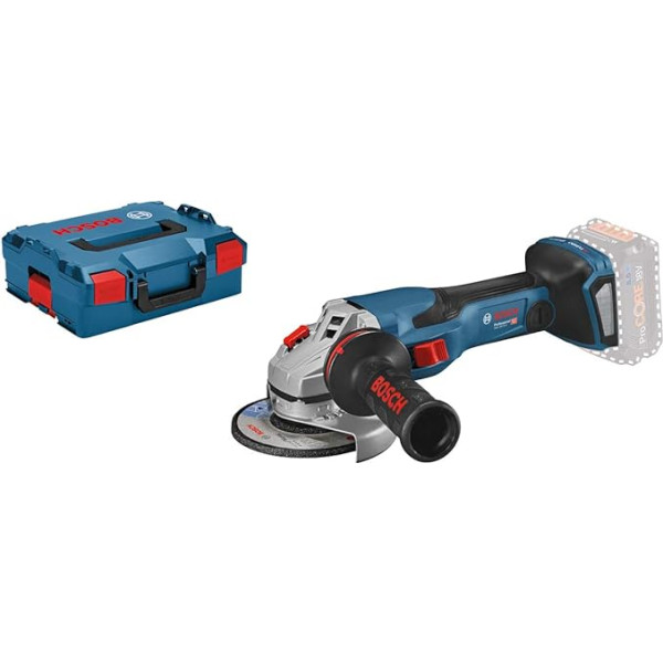 Bosch Professional BITURBO leņķa slīpmašīna GWS 18 V-15 C (diska diametrs 125 mm, bez akumulatora, L-Boxx 136)