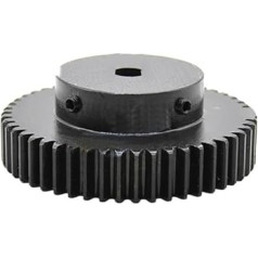 Ritzel Getriebemotor Getriebe 45 Zähne, Stirnrad, Ritzel, Zähne, Breite 15 mm, 1,5 Zahnstangen, 45 Zähne, Bohrung 8-25 mm (Farbe: 45 Zähne, Größe: 15 mm) (Krāsa : 45 zobi, Izmērs : 16mm)