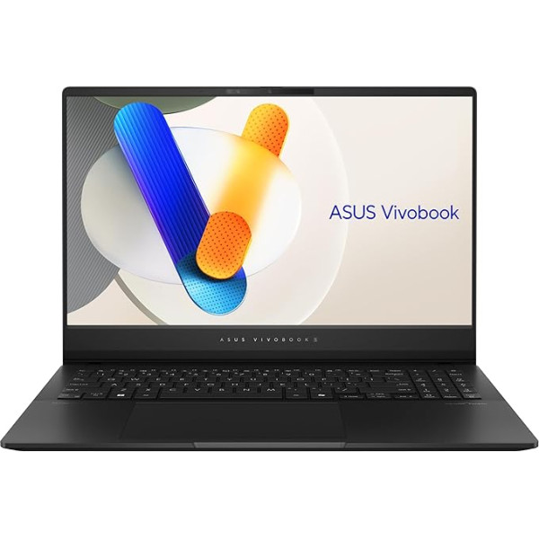 ASUS Vivobook S 15 OLED klēpjdators | 15,6 collu 2,8k WQHD+ 120 Hz/0,2 ms 16:9 OLED displejs | Intel Core Ultra 7 155H | 32 GB RAM | 1 TB SSD | Intel Arc | Windows 11 | QWERTZ tastatūra | Neitrāli melns 155