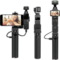 Smatree Portable Osmo Pocket 2 Power Stick (Power Bank), saderīgs ar DJI Osmo Pocket 2/ Osmo Pocket 1, rokas viedtālruņa turētājs Osmo Pocket ierīcēm