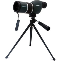 NUZAMAS 12-36X50 Spotting Scope Telescope and Tripod Set - Waterproof Zoom Monotube Telescope Monocular for Bird Watching, Travel, Hunting, Fishing, Football Games, Outdoor Concerts