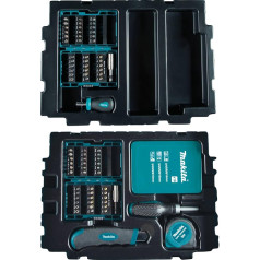 Makita 96 detaļu Makpac urbju komplekts, B-49725