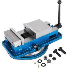 Happybuy Profesionāls galda vice Precision Vice 3 collas / 80 mm Vice Clamps Tool Set Bench Clamp