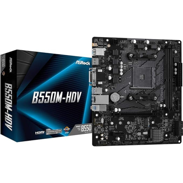 Asrock B550M-HDV Socket AM4 Micro ATX AMD B550