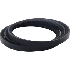 Othmro 1 gab Trīsstūra josta Rūpnieciskā josta BX67 Drive Belt Iekšējais apkārtmērs 170,2 cm Rūpnieciskā strāvas gumijas piedziņas siksnas rezerves siksna virpām Galda zāģi Lentzāģi Melns