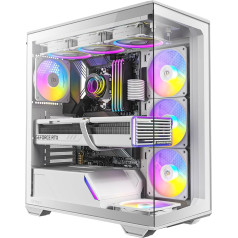 GEH Antec Gamer C3 ARGB White Midi Tower White Mazumtirdzniecība