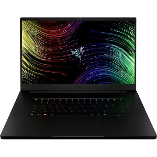 Razer Blade 17 - 17,3 collu spēļu klēpjdators (NVIDIA Geforce RTX 3070 Ti, Intel i9-12900H, 4K UHD 144 Hz displejs, 32 GB DDR5 RAM, 1 TB SSD, alumīnija korpuss) QWERTZ vācu izkārtojums, Black