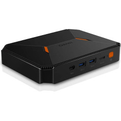 CHUWI HeroBox Mini PC Intel Gemini-Lake N4100 Quad-Core procesors, 8GB RAM DDR4, 180GB SSD (paplašināms līdz 2TB 2.5 HDD un līdz 1TB SSD), Dual Band WiFi 2.4GHz/5GHz, Bluetooth 4.0, Windows 10