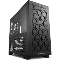 Sharkoon MS-Y1000 Black, Micro-ATX PC korpuss