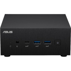 ASUS ExpertCenter PN64-BB5003MDE1 Barebone Mini PC Intel Core i5-13500H procesors Integrēta Intel Iris Xe grafika WiFi 6E Bluetooth 5.2 ar audio mikroshēmu bez operētājsistēmas Melns