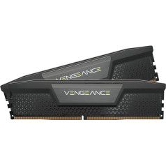 CORSAIR Vengeance DDR5 RAM 64GB (2x32GB) 6000MHz CL38 Intel XMP iCUE saderīga datora atmiņa - melna (CMK64GX5M2B6000C38)