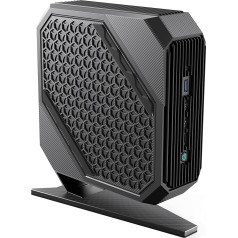 MINIS FORUM Neptune sērijas HX99G mini dators, AMD Ryzen 9 6900HX procesors, 8 kodoli līdz 4,9 GHz, 64 GB DDR5/1 TB PCIe4.0 SSD, AMD Radeon RX 6600M, HDMI × 2 / USB 4 × 2