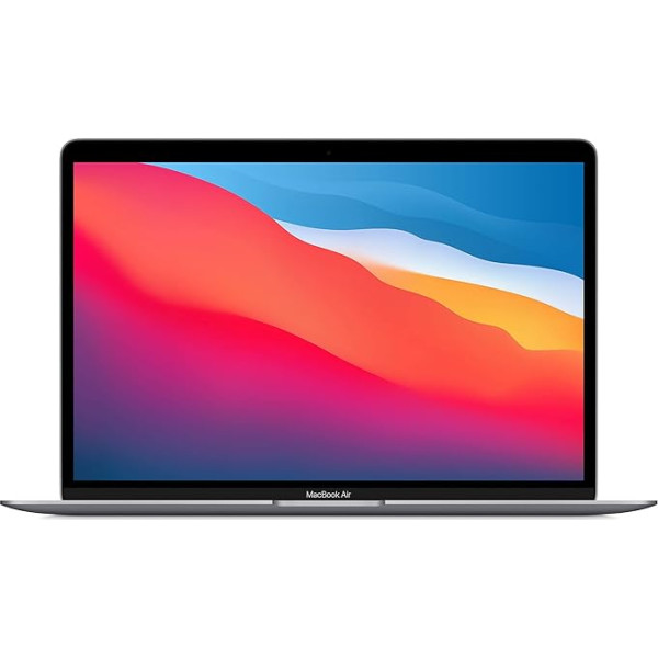 Apple MacBook Air Notebook 33,8 cm (13,3) 2560 x 1600 pikseļi Apple M 8 GB 256 GB SSD Wi-Fi 6 (802.11ax) macOS Big Sur Grey