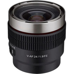 Rokinon 24mm T1.9 pilna kadra platleņķa objektīvs Sony E (CAF24-NEX)