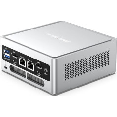 MINIS FORUM NPB5 Mini PC 32GB RAM 512GB SSD, Intel Core i5-13500H galddators, 12 kodolu un 16 pavedieni, 2 x HDMI porti un 2 x USB4 porti (8K@60Hz), 5 x USB porti, 2 x 2,5G RJ45 LAN